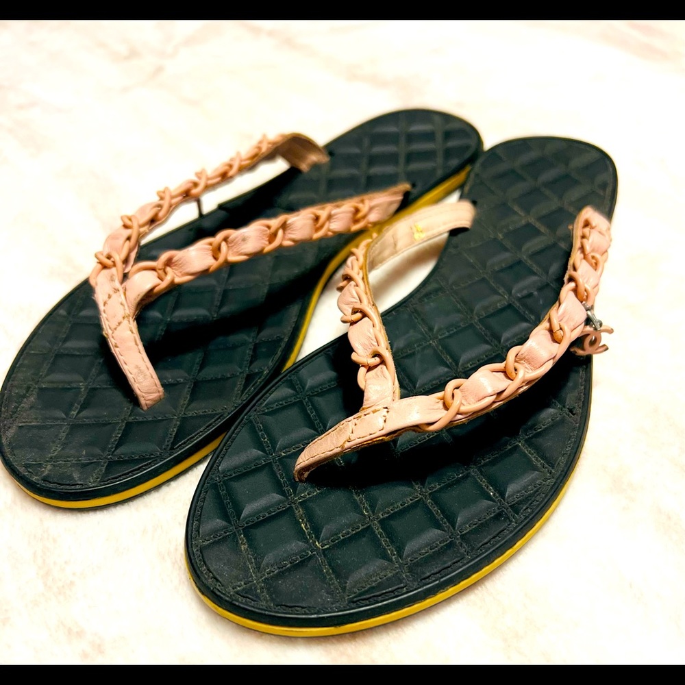 Authentic Chanel Sandals